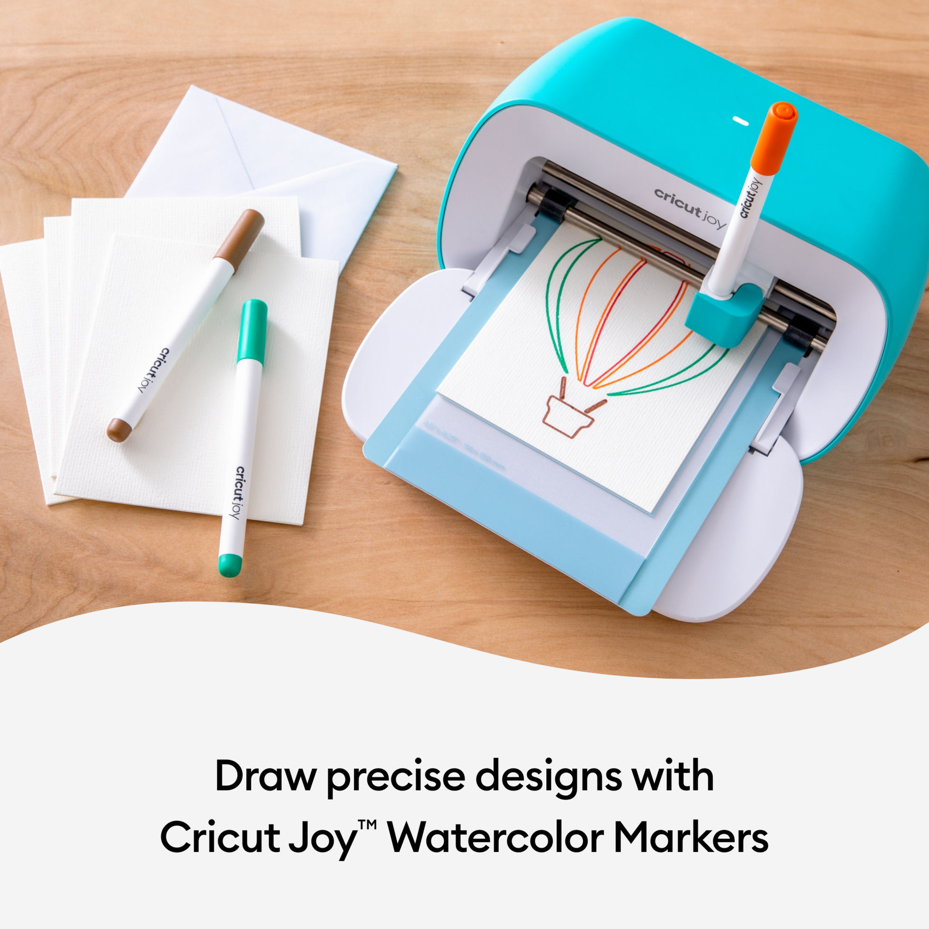 Cricut WaterColour Cards White 12Pk R20  12 R20 Cards in Ivory